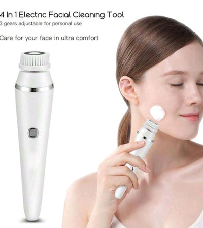 4-In-1 Rechargeable Electric Facial Cleansing Brush